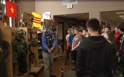 Kimberly students learn about Vietnam War from veterans