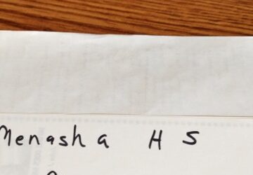 2023 Menasha HS Visit