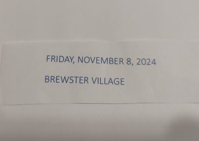 Brewster Village Program 2024