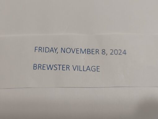 Brewster Village Program 2024