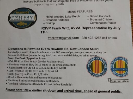 Rawhide Fish Fry in New London – 2026